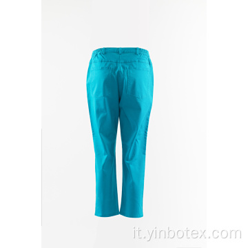 Pantaloni da donna in cotone Aqua